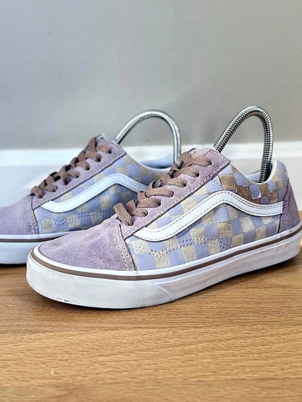 Vans Old Skool Checkerboard Sneakers – Women’s 6.5